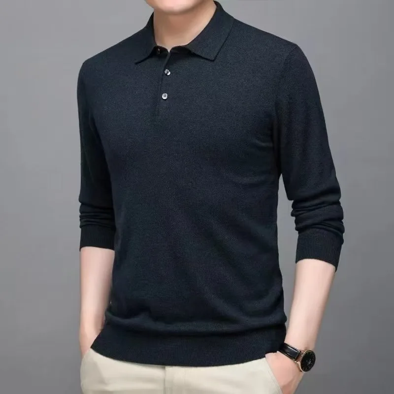 Polo 翻领 羊毛衫（30支）