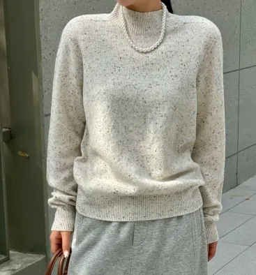 半高领羊毛衫 （16支）